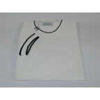 Mens Short Sleeves Fancy Crew Neck T-Shirts by Targetti Rome 26010 White