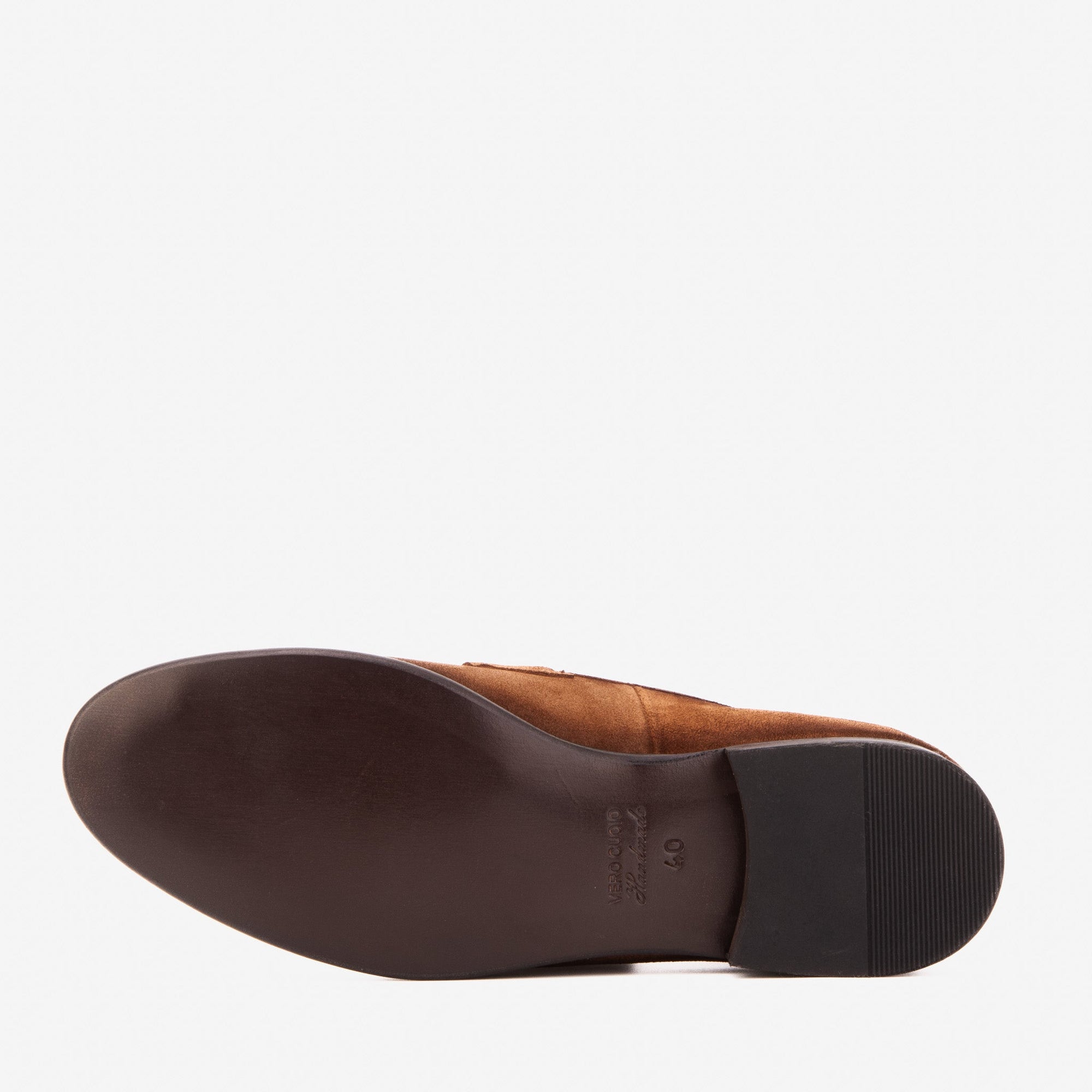 Vinci The Brooks Brown Suede Bit Loafer Men Shoe