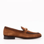 Vinci The Brooks Brown Suede Bit Loafer Men Shoe