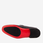 Vinci The Ashford Black Baby Buffalo Leather Loafer Men Shoe