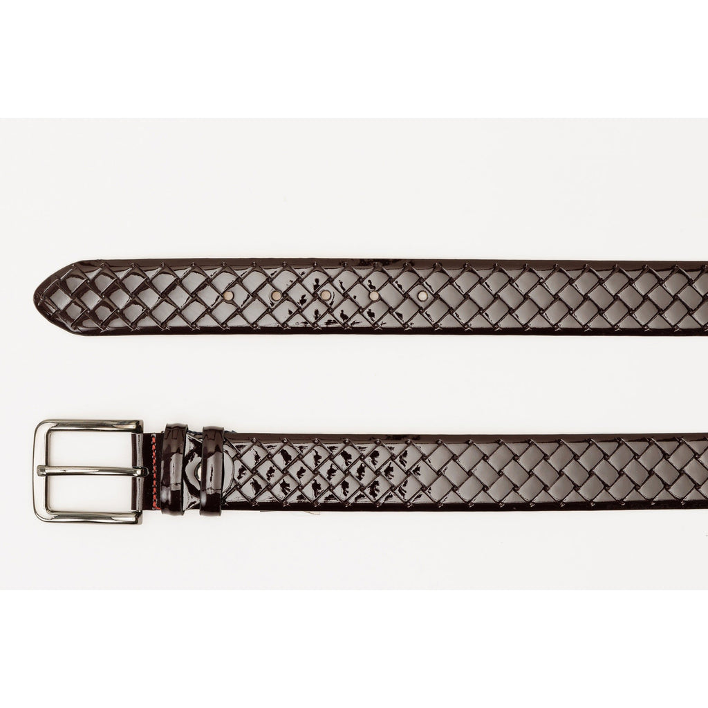 The Rico Burgundy Color Calfskin Belt