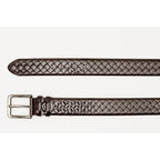 The Rico Burgundy Color Calfskin Belt