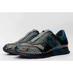 The Milano Snk Green Leather Men Sneaker