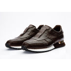 The Mugla Brown Snk Leather Men Sneaker Final Sale!