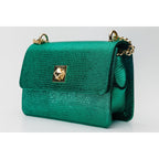 The Maple Green Leather Handbag