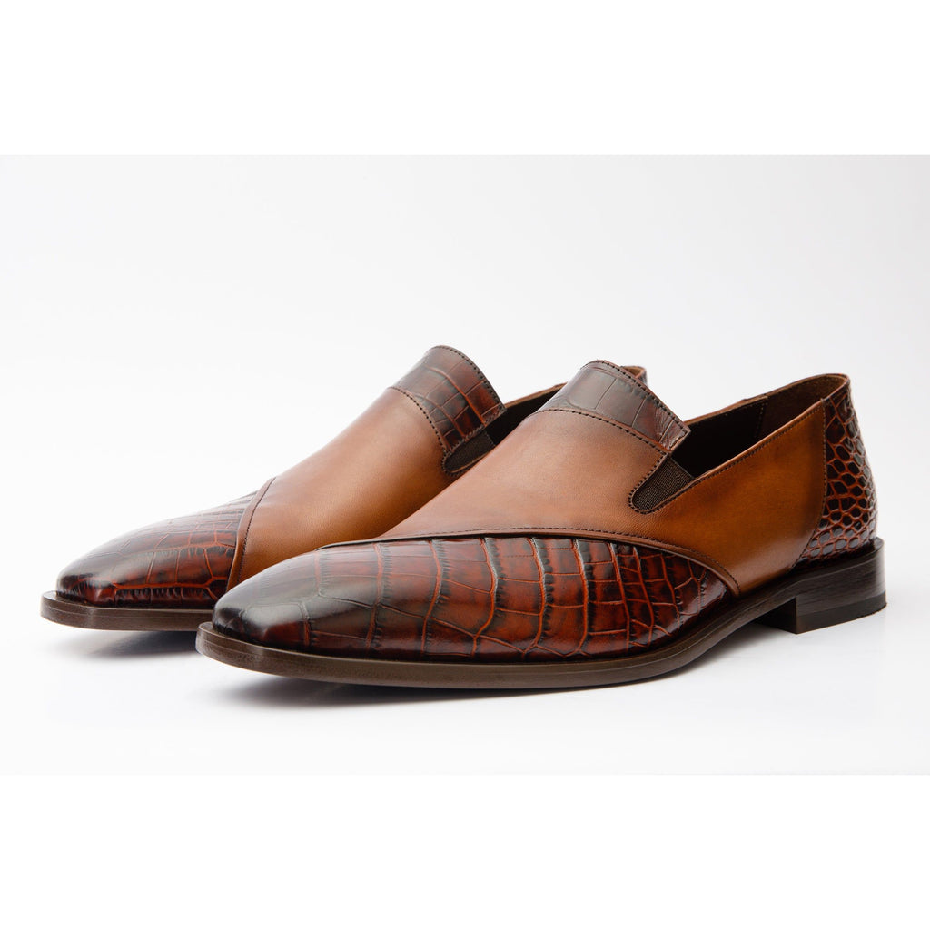 The Mississippi Tan Leather Loafer Men Shoe