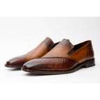 The Mississippi Tan Leather Loafer Men Shoe