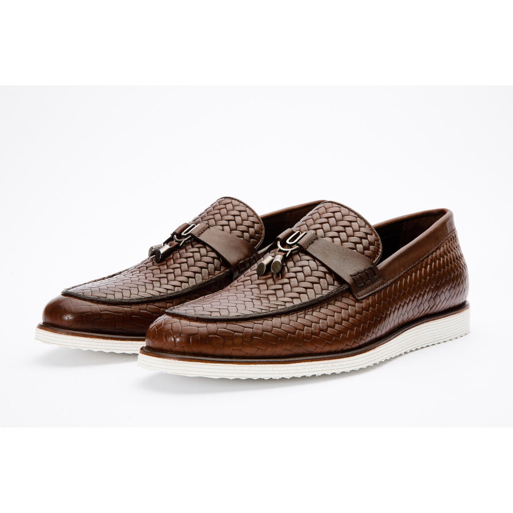 The Sperry Tan Leather Tassel Loafer Men Shoe
