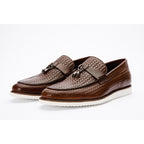 The Sperry Tan Leather Tassel Loafer Men Shoe