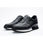 The Mugla Navy Snk Leather Men Sneaker Final Sale!