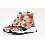 The Ottoman Multicolor Leather Ankle Women Boot Final Sale!