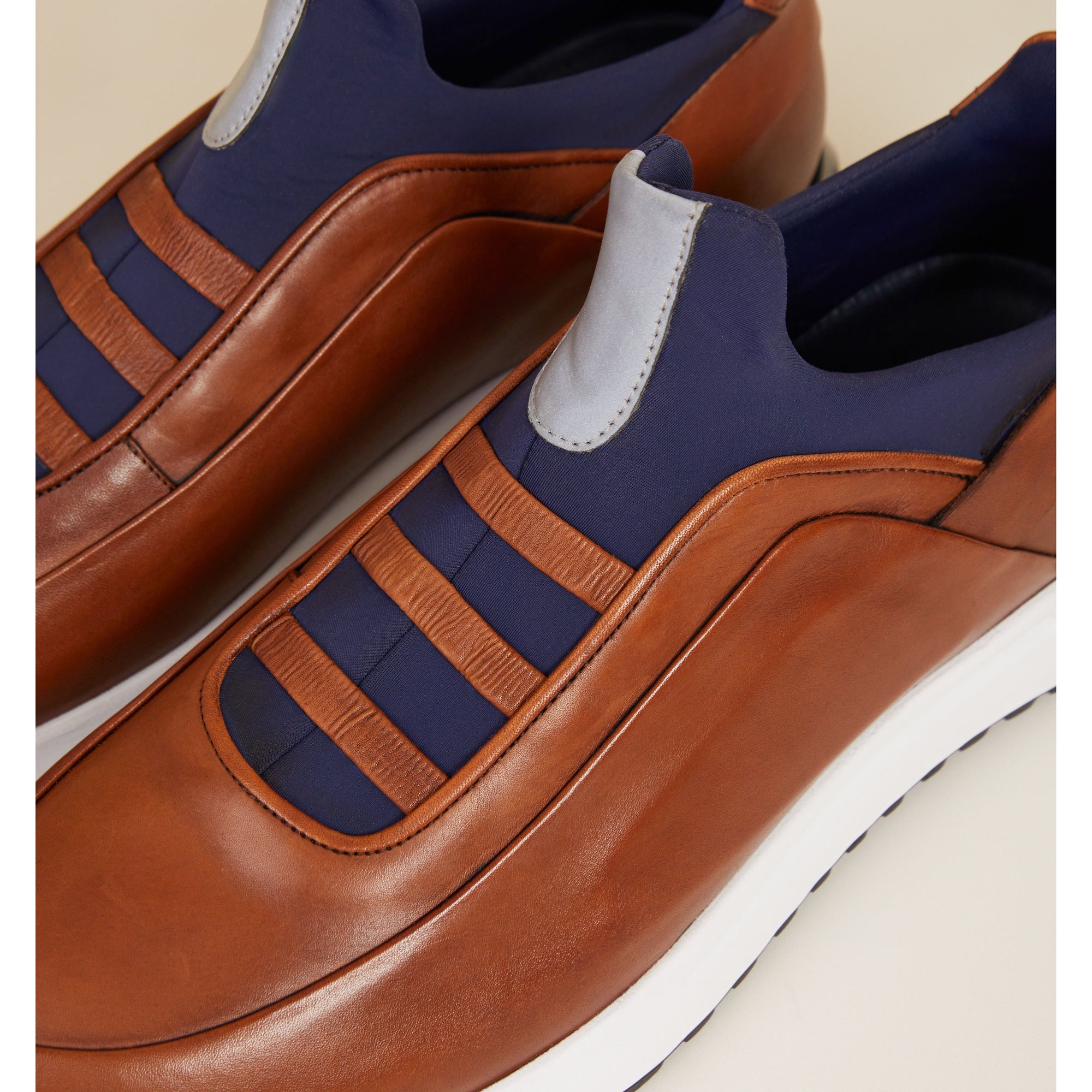 The Sonoma Tan Leather Men Sneaker