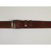 Men's Belt By PICCODER Turkey Genuine Leather Solid 3000 Brown