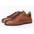 The Noble Tan Leather Men Sneaker Final Sale!