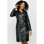 The Folcata Black Leather Women Jacket