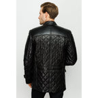 The Martinez Black Leather Men Jacket