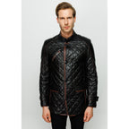 The Martinez Black Leather Men Jacket
