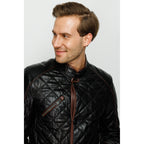 The Martinez Black Leather Men Jacket