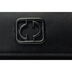 The Maneadero Black Leather Handbag