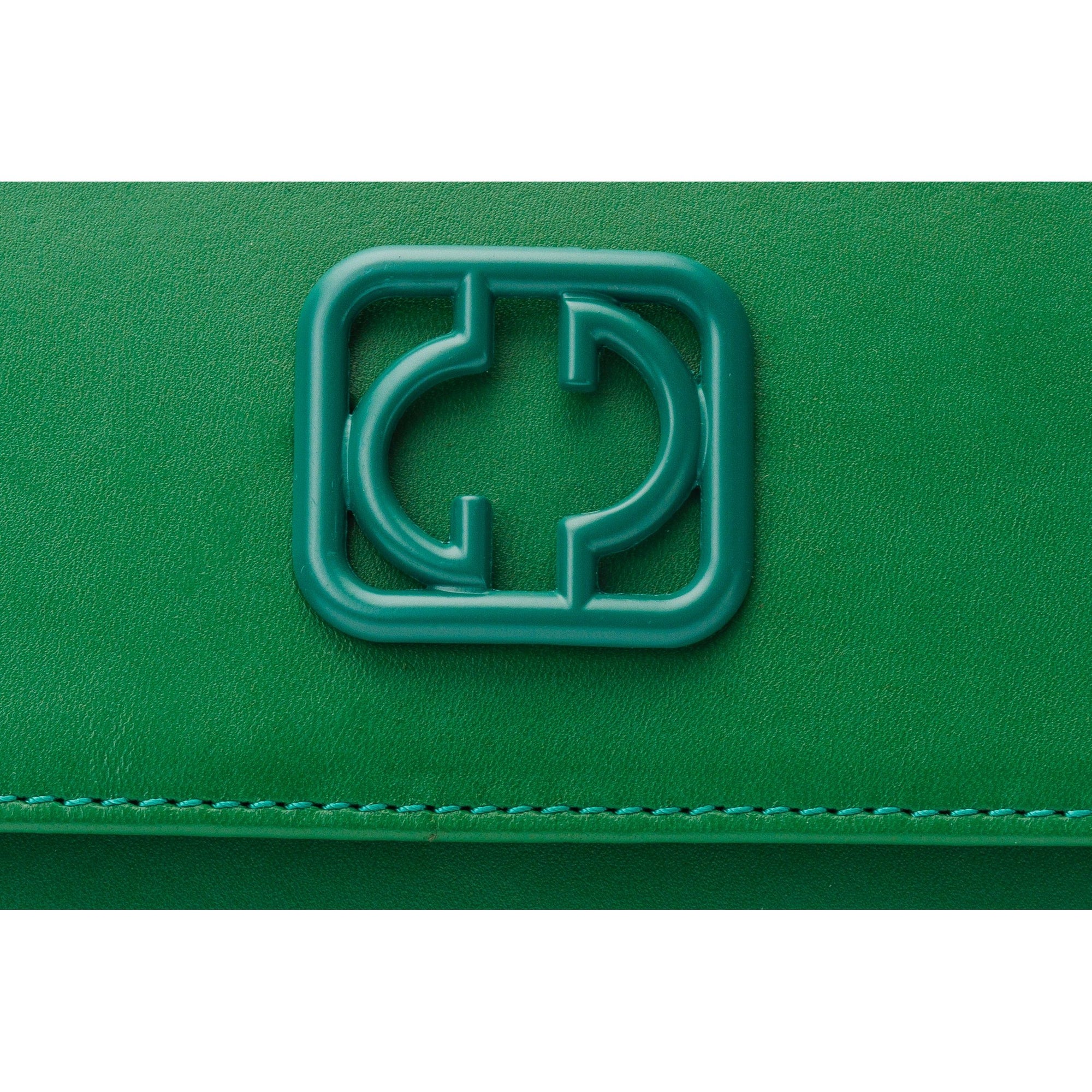 The Maneadero Green Leather Handbag