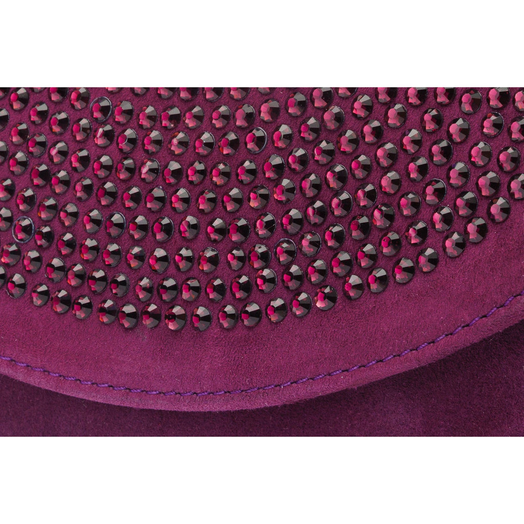 The Ailano Purple Leather Handbag