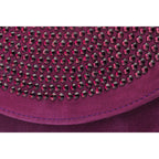 The Ailano Purple Leather Handbag