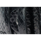 The Boss Black Snake Leather Belt