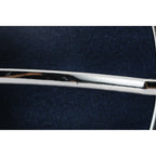 The Bari Navy Suede Leather Belt