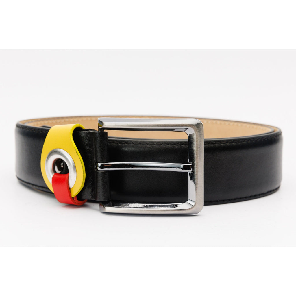 The Jackie Black Leather Belt