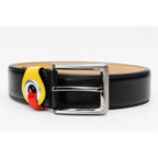 The Jackie Black Leather Belt
