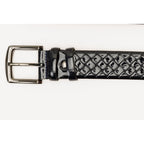 The Rico Navy Color Calfskin Belt