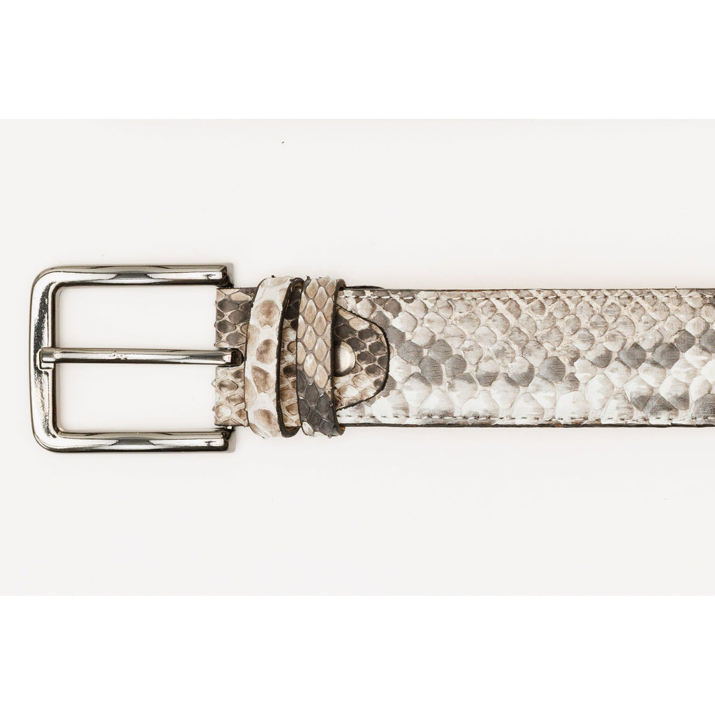 The Boss Natural Snake Leather Leather Belt