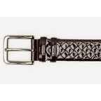 The Rico Burgundy Color Calfskin Belt