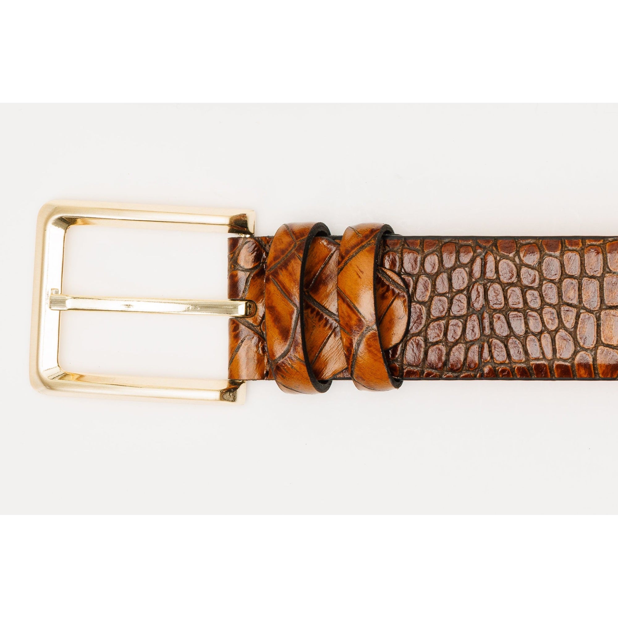 The Monaco Brown Leather Belt