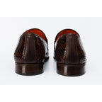 Vinci The King Tan Bit Dress Loafer Men Leather Shoes