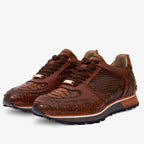 The Boss Snake Skin Tan Men Sneaker