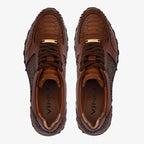 The Boss Snake Skin Tan Men Sneaker
