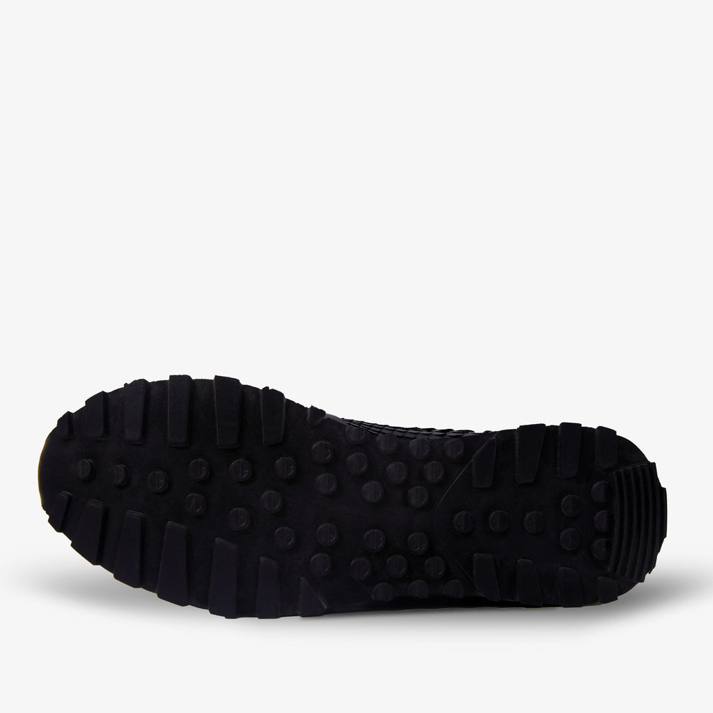The Boss Snake Skin Black Men Sneaker