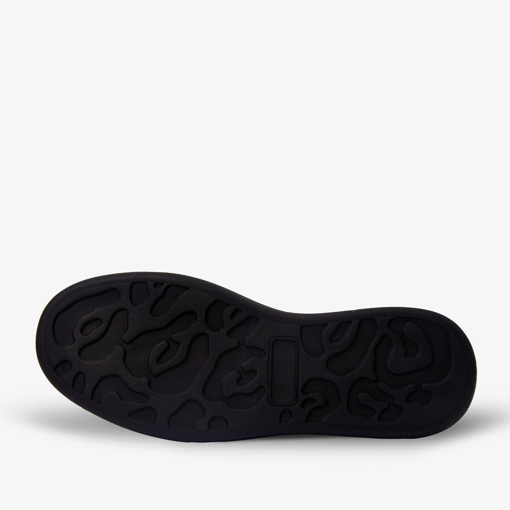 The Adler Snake Skin Tan & Navy Men Sneaker