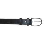 Men's Belt By PICCODER Turkey Genuine Leather Textured 3900 Black