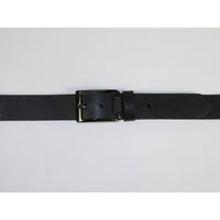 Men's Belt By PICCODER Turkey Genuine Leather Textured 3913 Black