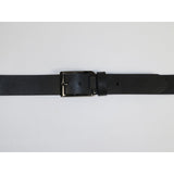 Men's Belt By PICCODER Turkey Genuine Leather Textured 3913 Black