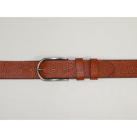 Men's Belt By PICCODER Turkey Genuine Leather Textured 3913 Tan