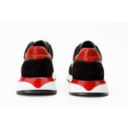 The Rakka Black & Red Leather Men Sneaker Final Sale!