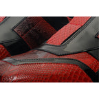 The Milano Snk Red Leather Men Sneaker