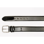 The Dodoma Black Patent Leather Belt