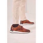 The Torino Tan Leather Men Sneaker