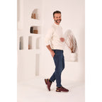 Vinci The Majesty Burgundy Leather Men Fashion Sneaker