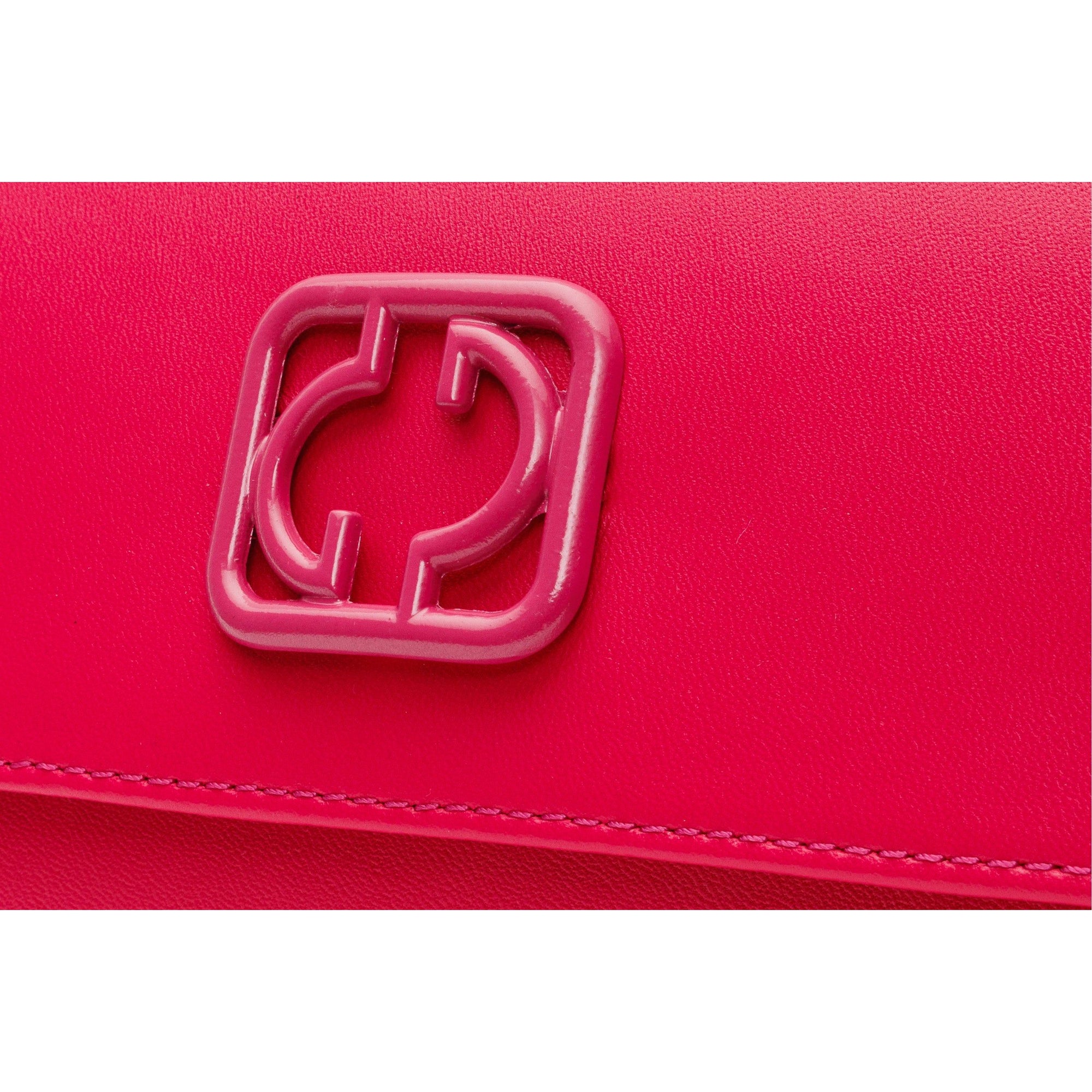 The Maneadero Fuchsia Leather Handbag
