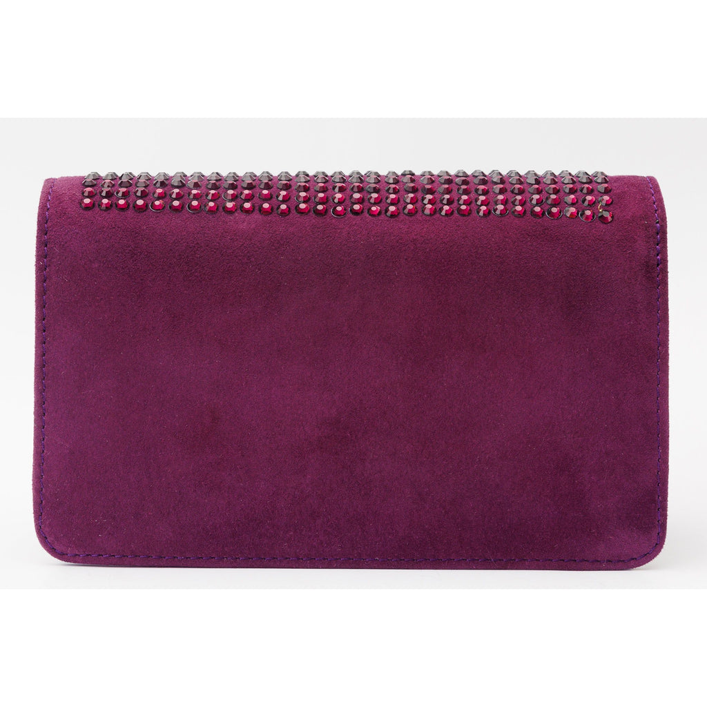 The Ailano Purple Leather Handbag